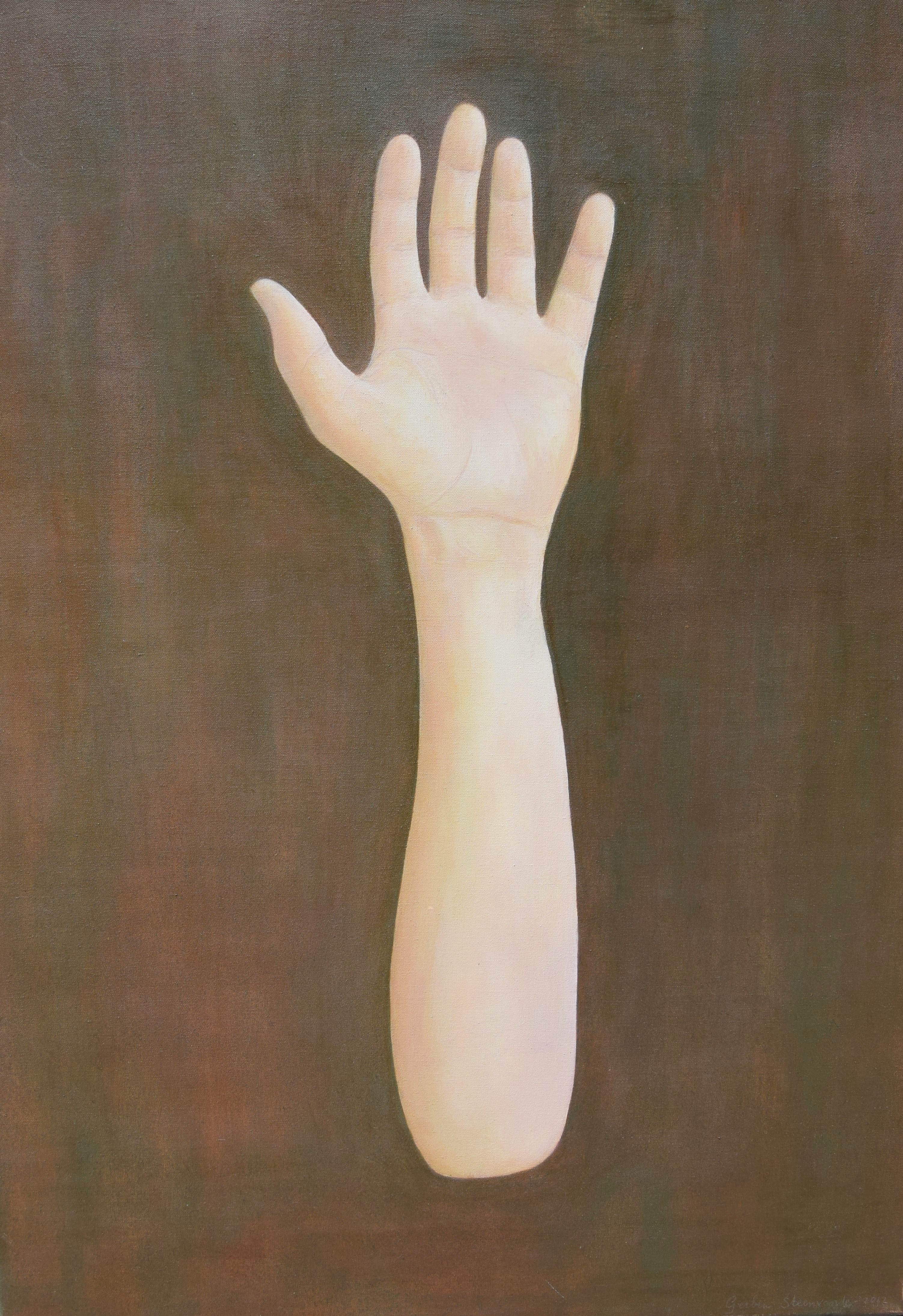 Hand van de meester